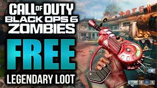 BO6 Zombies LEGENDARY LOOT on ROUND 1 in Liberty Falls [upl. by Monie]