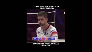 The art of Trevor clevenot complete volleyball player France volleyballworld EpicVolleyball [upl. by Aisela]