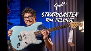 Fender Stratocaster Tom Delonge  Ve directo a la acción [upl. by Schuler]