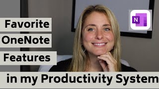 OneNote Features that make Productivity System Effective [upl. by Llertnod301]