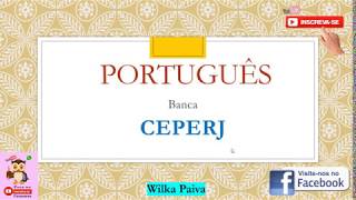 1 Questões de português da banca CEPERJ [upl. by Ketti]