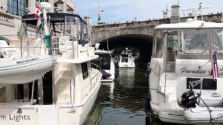 LOCKS RIDEAU CANAL OTTAWA 07224 PART 5 [upl. by Nylirac485]