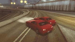 GTA SA  TWIN DRIFT HANDLING [upl. by Lourie]