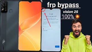 itel Vision 2S P651L Andriod 12 Frp Bypass  Itel Vision 2s Google Account Remove Without PC 2024 [upl. by Jary]