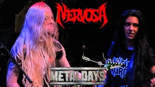 Nervosa  Masked betrayer live at Metaldays [upl. by Huntingdon]