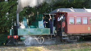 1873 Dubs amp Co A64 Steam Locomotive at the Plains Railway in Ashburton [upl. by Olraced]