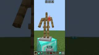 How to make a dancer 😎epicdipic minecraft shorts [upl. by Inga]