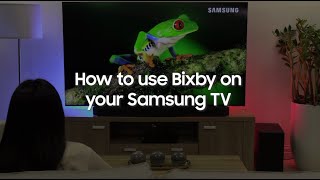 How to use Bixby on your Samsung TV [upl. by Munson]