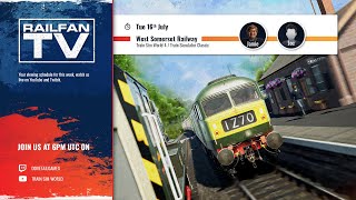 West Somerset Railway 150th Anniversary Stream [upl. by Aidnyl]