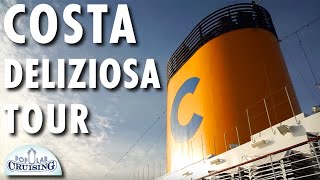 Costa Deliziosa Tour  Costa Cruises  Cruise Ship Tour [upl. by Norak]