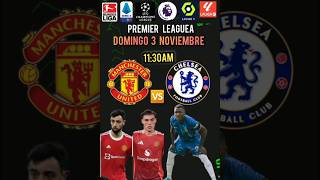 Man united vs chelsea premierleague manchesterunited chelsea futbol goles realmadrid laliga [upl. by Tuneberg]