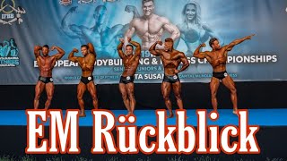 EM Rückblick mit Classic Physique Europameister Noah Risch [upl. by Eerol]