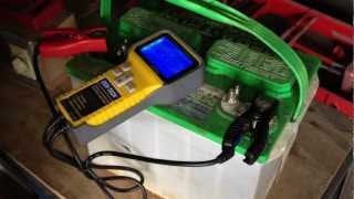 Lead Acid Battery Desulfation Using Epsom Salt Attempting to use Capacitive Charger Part 5 of 6 [upl. by Murdoch]