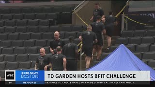 BFit Challenge at TD Garden raises 850000 for first responders and military [upl. by Australia]