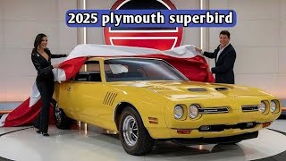 2025 plymouth superbird Finally  Unveiled  FIRST LOOK [upl. by Phail]