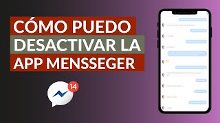 Cómo Desactivar Facebook Messenger [upl. by Ahsienak]