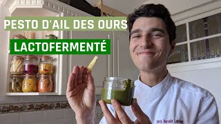 Pesto dAil des Ours Lactofermenté [upl. by Lorinda]