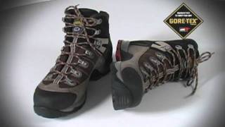 Asolo Fugitive GoreTex Hiking Boots  Sierra Trading Post Product Video [upl. by Merla478]