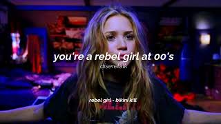 youre a rebel girl at 00s  playlist [upl. by Willtrude]