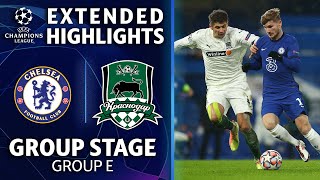 Chelsea vs Krasnodar Extended Highlights  UCL on CBS Sports [upl. by Meehyrb]