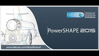 PowerSHAPE 2015 Basic Tutorial Part 1 [upl. by Tammi]