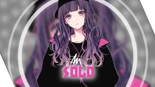 Nightcore  SOLO 「Remix」JENNIE  BLACKPINK request [upl. by Sirois]