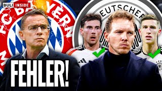 Diese BayernENTSCHEIDUNG ist ein FEHLER IRRES DoppelCOMEBACK beim DFB [upl. by Atileda]