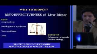 Biopsia Epatica ecoguidata nella Epatite Cronica Indicazioni tecnica complicanze  CHIAVAROLI [upl. by Thia]