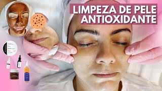 Limpeza de Pele Profissional Antioxidante Protocolo completo  Produtos [upl. by Luanni36]