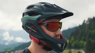 Alpina King Carapax Enduro Helmet [upl. by Ztnahc]