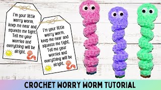 How to Make a Worry Worm for Beginners  Worry Worm Pet DIY Tutorial [upl. by Nnaeerb688]