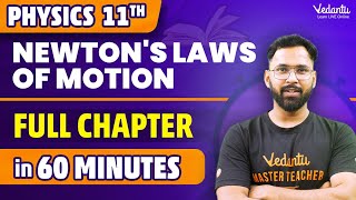 Laws of Motion Full Chapter in 60 Minutes⏳  Class 11 Physics Chapter 4 One Shot  Anupam Sir [upl. by Tiersten]