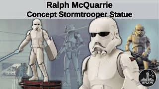 Ralph McQuarrie Stormtrooper Concept statue review [upl. by Warrenne]