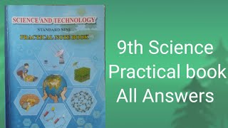 9th Science Practical book All Answers [upl. by Amaj935]