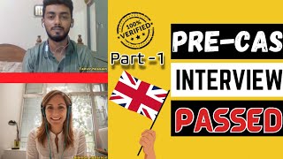 PreCas interview LSBU Part1  CAS interview UK2024🎗🏆 CAS interview lsbu [upl. by Hashim]