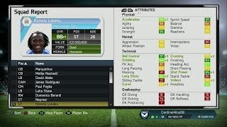 FIFA 14 Career Mode  AMAZING YOUTH TEAM  Best High Potential Young Players  Testing Player Growth [upl. by Celisse]