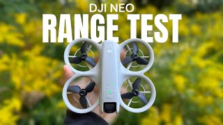 DJI Neo Range Test [upl. by Su862]