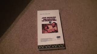 One Flew Over The Cuckoos Nest VHS Unboxing [upl. by Dahij976]