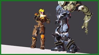 Yang vs Mercury  Emerald Animation RvB Style [upl. by Nomae871]