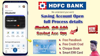 How to Open HDFC Bank Saving in Online without Branch visit full process in 2023 Tech and Technics [upl. by Marlyn549]