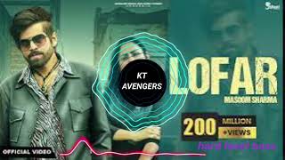 loafer song Masoom Sharma Bass boosted [upl. by Suoinuj]