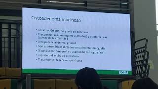 Clase Tumores benigbos y endocrinos de pancres [upl. by Ayadahs]