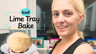 EASY LIME TRAY BAKE CAKE RECIPE  QUICK AND DELICIOUS [upl. by Soluk]