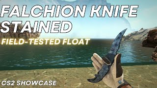 Falchion Knife Stained FieldTested  CS2 Skin Showcase 974 [upl. by Ettecul]