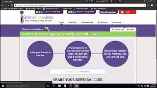 Online Home Jobs is fake site proved [upl. by Llemaj]