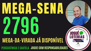 MEGASENA CON 2796 VENDAS MEGADAVIRADA JA ESTÁ DISPONIVEL VEJA AS DICAS E ALERTAS ATUALIZADO [upl. by Suoivatnod]