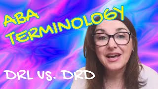 Test your ABA Terminology ➠ DRL vs DRD B5 G14 [upl. by Ansilme285]