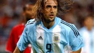 Gabriel Batistuta quotBatigolquot All 56 Goals For Argentina  Los 56 Goles por Argentina [upl. by Ruyam]