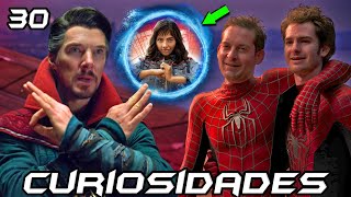 30 Curiosidades de SpiderMan No Way Home  Cosas que quizás no sabías [upl. by Hassin588]