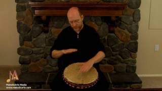 Playing in Three Djembe tutorials with Bruce Harding [upl. by Willetta80]